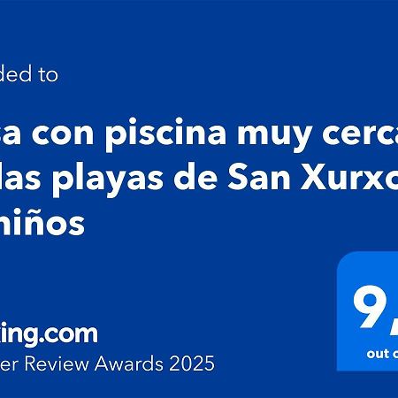 Casa Con Piscina Muy Cerca De Las Playas De San Xurxo Y Doninos 费罗尔 外观 照片
